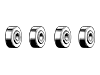 Round Hole Ball Bearing